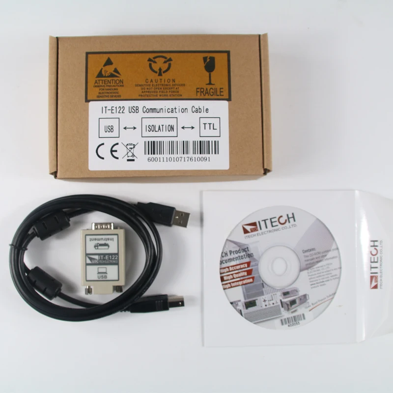 Itech Electronics IT-E121 / IT-E122 / IT-E123 Communication Cable For Electronic Loads
Itech Electronics IT-E121 / IT-E122 / IT-E123 Communication Cable For Electronic Loads