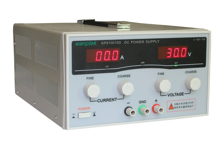 KPS10010D High precision High Power Adjustable LED Dual Display Switching DC power supply 220V EU 100V/10A
KPS10010D High precision High Power Adjustable LED Dual Display Switching DC power supply 220V EU 100V/10A