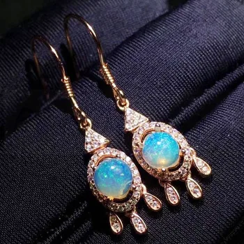 Natural opal drop earrings 925 sterling silver Free shipping Natural real opal 0.3ct*2pcs gemstone Fine jewelry J9011013
Natural opal drop earrings 925 sterling silver Free shipping Natural real opal 0.3ct*2pcs gemstone Fine jewelry J9011013