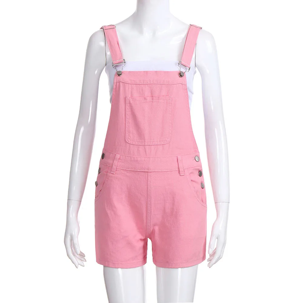 Women Summer fashion Loose Denim Bib Hole Pants Overalls Jeans Green Shorts Jumpsuit romper one piece top collier femme 2019
Women Summer fashion Loose Denim Bib Hole Pants Overalls Jeans Green Shorts Jumpsuit romper one piece top collier femme 2019
