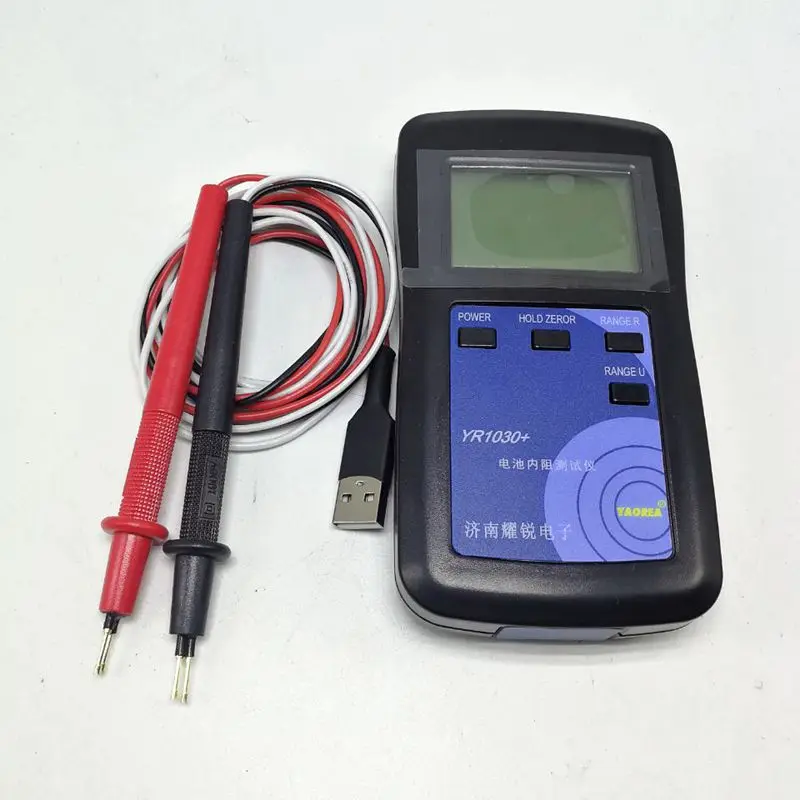 High-precision lithium battery internal resistance tester YR1030 screening production maintenance 18650DIY battery pack
High-precision lithium battery internal resistance tester YR1030 screening production maintenance 18650DIY battery pack