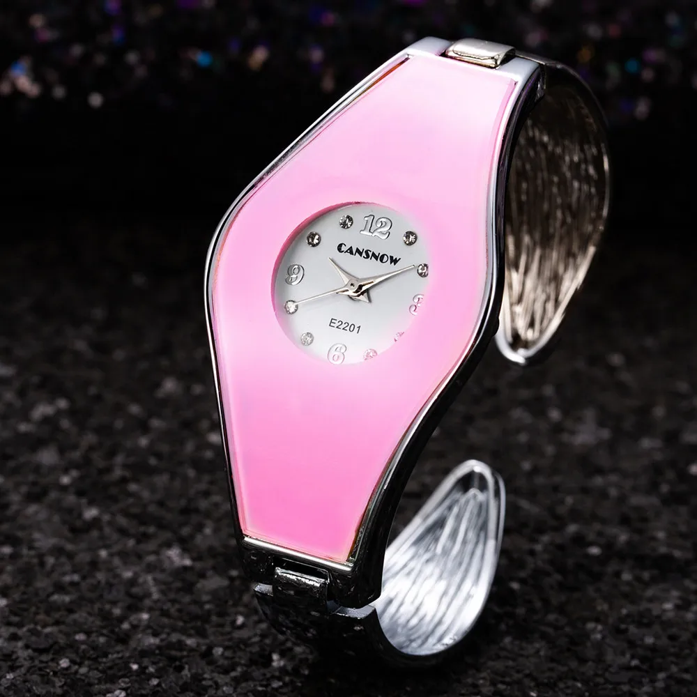 Lovely Pink Women Luxury Watch 2019 New Stylish Lady Bangle Dress Clock Stainless Steel Watchband Hot Zegarek Damski 
Lovely Pink Women Luxury Watch 2019 New Stylish Lady Bangle Dress Clock Stainless Steel Watchband Hot Zegarek Damski