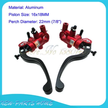 Left Right Motorcycle Adelin Brake Clutch Master Cylinder Hydraulic 16X18 Piston
Left Right Motorcycle Adelin Brake Clutch Master Cylinder Hydraulic 16X18 Piston