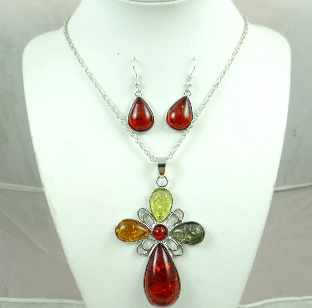 Fashion Precious Modernist teardrop golden honey pressed Ambers Pendant Necklace earring jewellery making sets Free shipping A16
Fashion Precious Modernist teardrop golden honey pressed Ambers Pendant Necklace earring jewellery making sets Free shipping A16