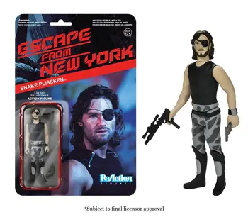 Funko ReAction Figure Escape from New York - Snake Plissken Vinyl Action Figure Collectible Model Toy with Original Box
Funko ReAction Figure Escape from New York - Snake Plissken Vinyl Action Figure Collectible Model Toy with Original Box