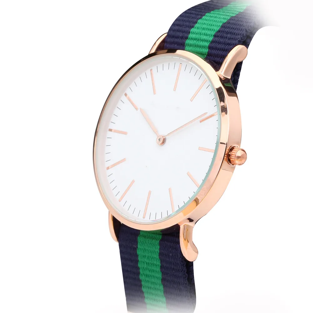 new design women watch canvas strap band 20mm case size 38mm