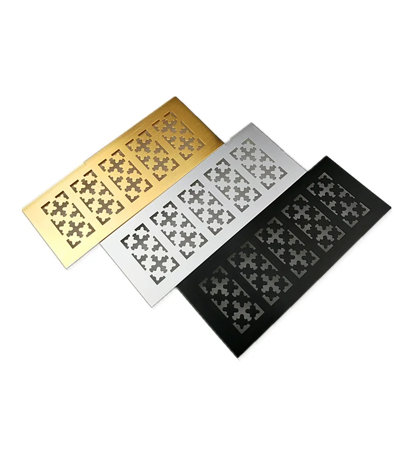 4Pcs/Lot Premintehdw 100mm Wide Rectangle Aluminum Air Vent Ventilator Grille Cover Closet Shoe Cabinet Newly Snow Designed
4Pcs/Lot Premintehdw 100mm Wide Rectangle Aluminum Air Vent Ventilator Grille Cover Closet Shoe Cabinet Newly Snow Designed