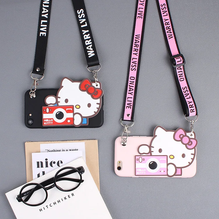 Hello Kitty Case For iPhone XR soft TPU back cover for iPhone XS camera cartoon shell for iPhone XS Max girl gift pink + strap
Hello Kitty Case For iPhone XR soft TPU back cover for iPhone XS camera cartoon shell for iPhone XS Max girl gift pink + strap