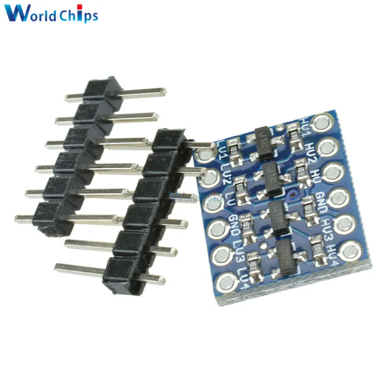 5PCS IIC I2C Logic Level Converter Bi-Directional Board Module 5V/3.3V DC For Arduino With Pins
5PCS IIC I2C Logic Level Converter Bi-Directional Board Module 5V/3.3V DC For Arduino With Pins