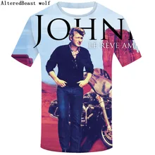 Men's Johnny Hallyday men Short Sleeve t shirt Johnny Hallyday Rock Star All Over Print Harajuku tops tees Shirt homme
Men's Johnny Hallyday men Short Sleeve t shirt Johnny Hallyday Rock Star All Over Print Harajuku tops tees Shirt homme