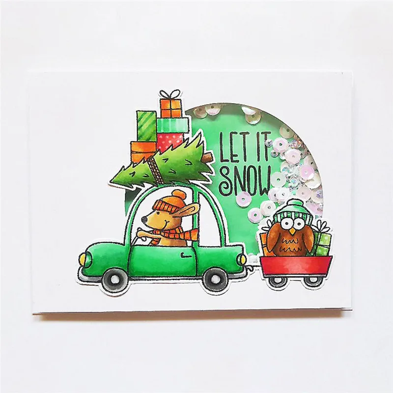 InLoveArts Clear Stamps and Dies for Scrapbooking Album Embossing Craft Tree Car Metal Cutting Dies and Stamps for Card Making
InLoveArts Clear Stamps and Dies for Scrapbooking Album Embossing Craft Tree Car Metal Cutting Dies and Stamps for Card Making