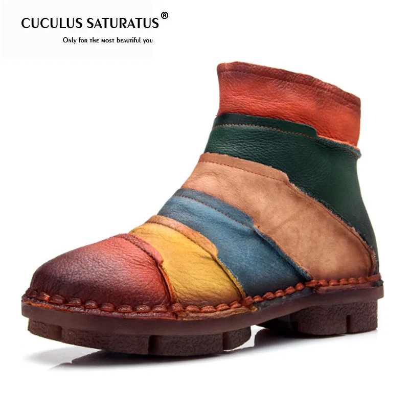 Cuculus Hot Sale Shoe Martin Boots Genuine Leather Ankle Shoes Vintage Casual Shoes Brand Design Retro Handmade Women Boots 1800
Cuculus Hot Sale Shoe Martin Boots Genuine Leather Ankle Shoes Vintage Casual Shoes Brand Design Retro Handmade Women Boots 1800