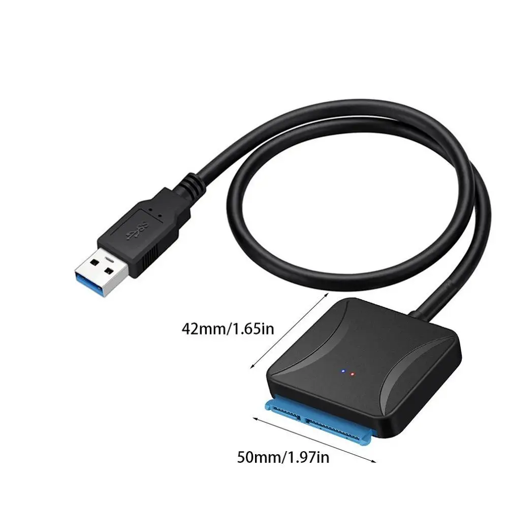 Usb3.0 easy drive line sata turn usb3 0 hard drive transfer cable hard drive universal data line 12V power interface
Usb3.0 easy drive line sata turn usb3 0 hard drive transfer cable hard drive universal data line 12V power interface