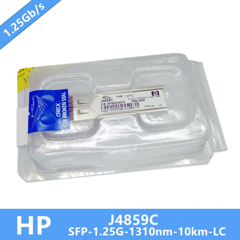 In stock 100% New J4859C Gigabit SFP Transceiver Module 1000Base-LX, SMF, 131nm Need more pictures, please contact me
In stock 100% New J4859C Gigabit SFP Transceiver Module 1000Base-LX, SMF, 131nm Need more pictures, please contact me