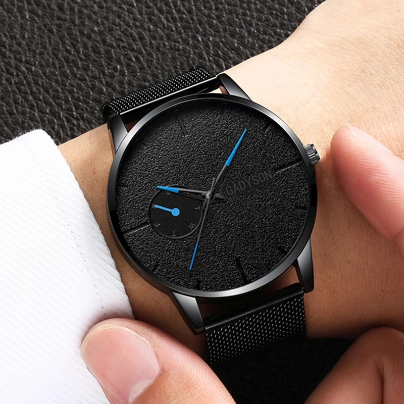Luxury Ultra-thin Wristwatches Mens Watches Top Brand Fashion Mesh Steel Waterproof Clock Male relogio masculino erkek kol saati
Luxury Ultra-thin Wristwatches Mens Watches Top Brand Fashion Mesh Steel Waterproof Clock Male relogio masculino erkek kol saati