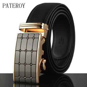 PATEROY High Quality Designer Men Belt Luxury Men's staunch match waistband belt buckle automatic buckle belt business fashion
PATEROY High Quality Designer Men Belt Luxury Men's staunch match waistband belt buckle automatic buckle belt business fashion
