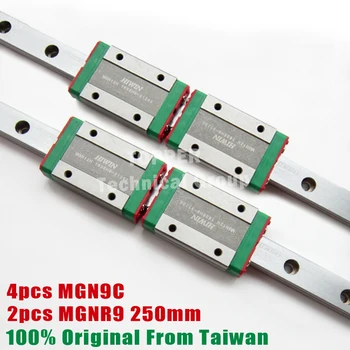 HIWIN MGN9 250mm linear guide rail with MGN9C slide blocks stainless steel MGN 9mm
HIWIN MGN9 250mm linear guide rail with MGN9C slide blocks stainless steel MGN 9mm