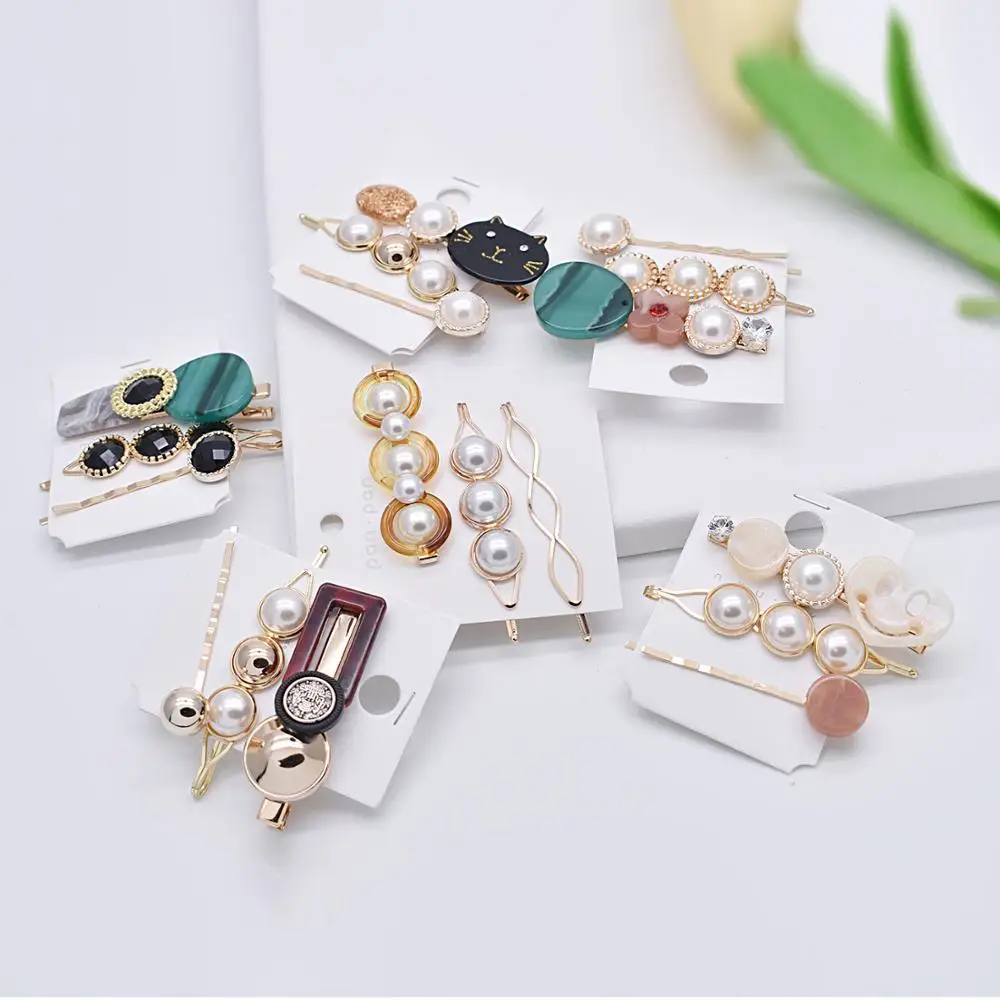 3Pcs/set Pearl Metal Gold Color Acrylic Hair Clip gem stone hairclip Barrette Hairband Hairpin for women girls Hair Accessories
3Pcs/set Pearl Metal Gold Color Acrylic Hair Clip gem stone hairclip Barrette Hairband Hairpin for women girls Hair Accessories