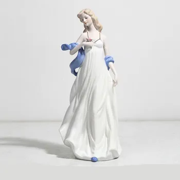 Europ Ceramic Beauty Figurine Home Furnishing Crafts Decor Western Lady Girls Porcelain Handicraft Ornament Wedding Gift M1939
Europ Ceramic Beauty Figurine Home Furnishing Crafts Decor Western Lady Girls Porcelain Handicraft Ornament Wedding Gift M1939
