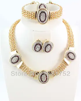 Free Shipping Gold ColorVintage Red Rhinestone Necklace Set 4 Pcs Top Quality Gold Color Jewelry Sets for Women
Free Shipping Gold ColorVintage Red Rhinestone Necklace Set 4 Pcs Top Quality Gold Color Jewelry Sets for Women