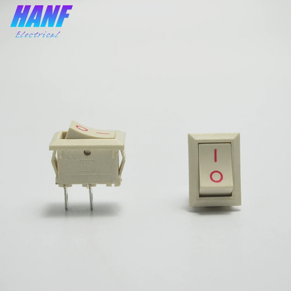 2pcs SPST White Push Button Mini Switch 6A/250V 10A/125V 2pin Snap-in On/Off Power
2pcs SPST White Push Button Mini Switch 6A/250V 10A/125V 2pin Snap-in On/Off Power