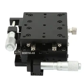 Linear Rail Guide Rail SEMY60-AS Micrometer Manual Slide Table Trimming Platform Roller Linear Stage 60*60*40mm Linear
Linear Rail Guide Rail SEMY60-AS Micrometer Manual Slide Table Trimming Platform Roller Linear Stage 60*60*40mm Linear