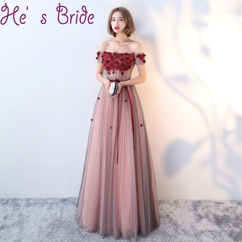 Evening Dress Elegant Wine Red Boat Neck Short Sleeves Lace Up Back A Line Floor Length Tulle Lace Crystal Party Prom Dress
Evening Dress Elegant Wine Red Boat Neck Short Sleeves Lace Up Back A Line Floor Length Tulle Lace Crystal Party Prom Dress