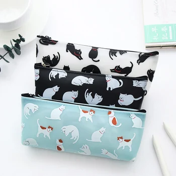 Cute Cat animal jelly soft pencil case school pencil bag for girl stationery estojo escolar school supplies
Cute Cat animal jelly soft pencil case school pencil bag for girl stationery estojo escolar school supplies