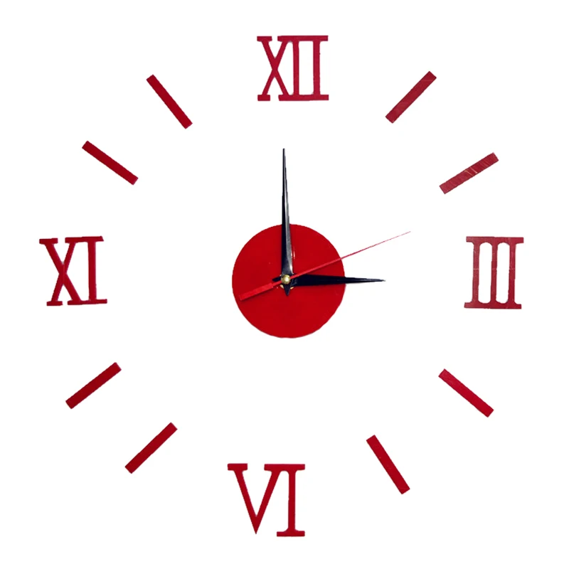 Hoomall 3D DIY Mirror Needle Stickers Clock Home Decoration Quartz Watch Living Room Home Decor Roman Numerals Wall Clocks
Hoomall 3D DIY Mirror Needle Stickers Clock Home Decoration Quartz Watch Living Room Home Decor Roman Numerals Wall Clocks