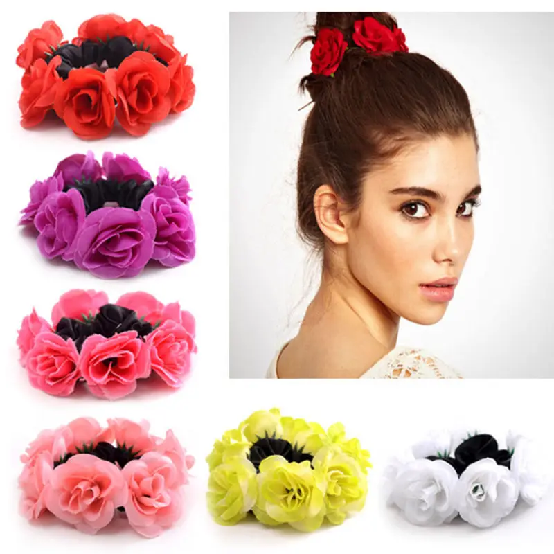 Fashion Luxury Floral Flower Bun Head Knot Garland Bracelet Hair Top Scrunchie Band Bridal Headbands for Women Hair Accessories
Fashion Luxury Floral Flower Bun Head Knot Garland Bracelet Hair Top Scrunchie Band Bridal Headbands for Women Hair Accessories