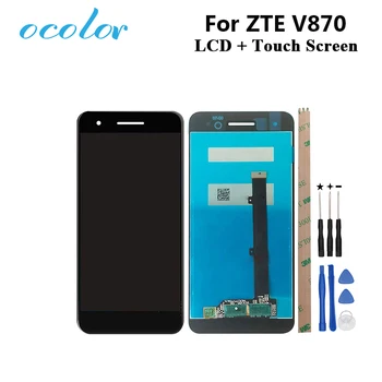 ocolor For ZTE V870 LCD Display and Touch Screen 5.5" Digitizer Assembly Replacement Parts+Tools +Adhesive For ZTE V870 Phone
ocolor For ZTE V870 LCD Display and Touch Screen 5.5" Digitizer Assembly Replacement Parts+Tools +Adhesive For ZTE V870 Phone