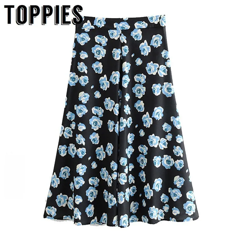 2019 Summer Floral printing Elegant A Line Skirts High Waist Midi Skirts Womens Back Zipper
2019 Summer Floral printing Elegant A Line Skirts High Waist Midi Skirts Womens Back Zipper