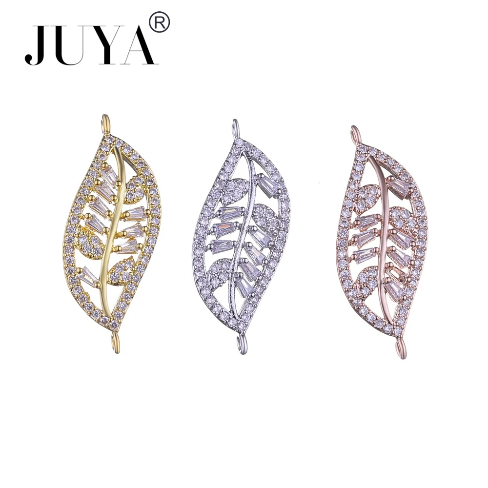 AAA Cubic Zirconia Crystal Leaf Charms Connectors For Jewelry Making 5 pieces wholesale DIY Strand Bracelets Necklaces Findings
AAA Cubic Zirconia Crystal Leaf Charms Connectors For Jewelry Making 5 pieces wholesale DIY Strand Bracelets Necklaces Findings