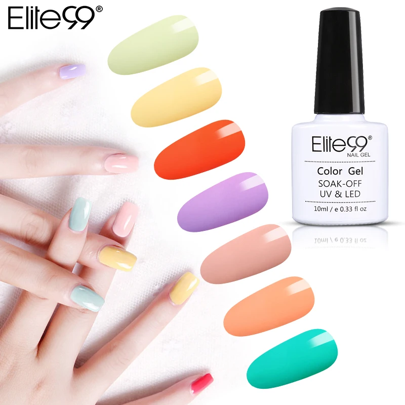 Elite99 10ML Pure Color UV Gel LED Nail Polish 38 Colors Nail Gel Long-lasting Colorful Nail Art Manicure Macaron Gel Base Top
Elite99 10ML Pure Color UV Gel LED Nail Polish 38 Colors Nail Gel Long-lasting Colorful Nail Art Manicure Macaron Gel Base Top