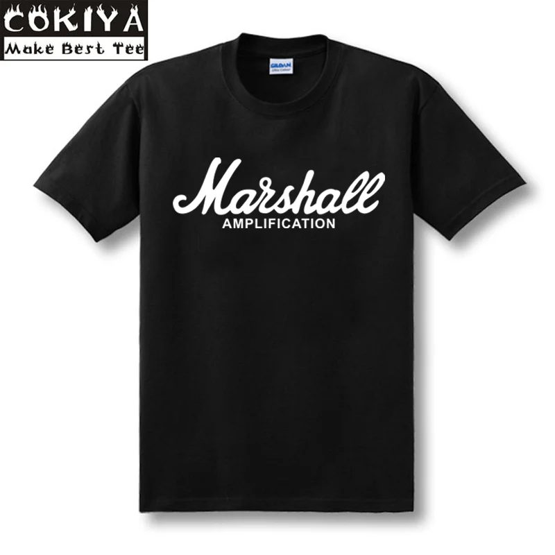 MARSHALL Amplication AMP Rock Band Metal Logo Men Black T shirt Printed custom T-shirt
MARSHALL Amplication AMP Rock Band Metal Logo Men Black T shirt Printed custom T-shirt