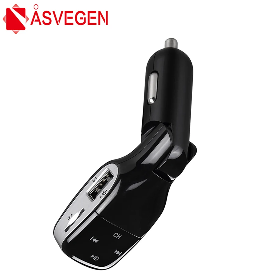 Asvegen Bluetooth Car Kit Mp3 Player Audio FM Transmitter Phone Handsfree FMModulator Dual USB Charging Port TF Card U-disk Slot
Asvegen Bluetooth Car Kit Mp3 Player Audio FM Transmitter Phone Handsfree FMModulator Dual USB Charging Port TF Card U-disk Slot