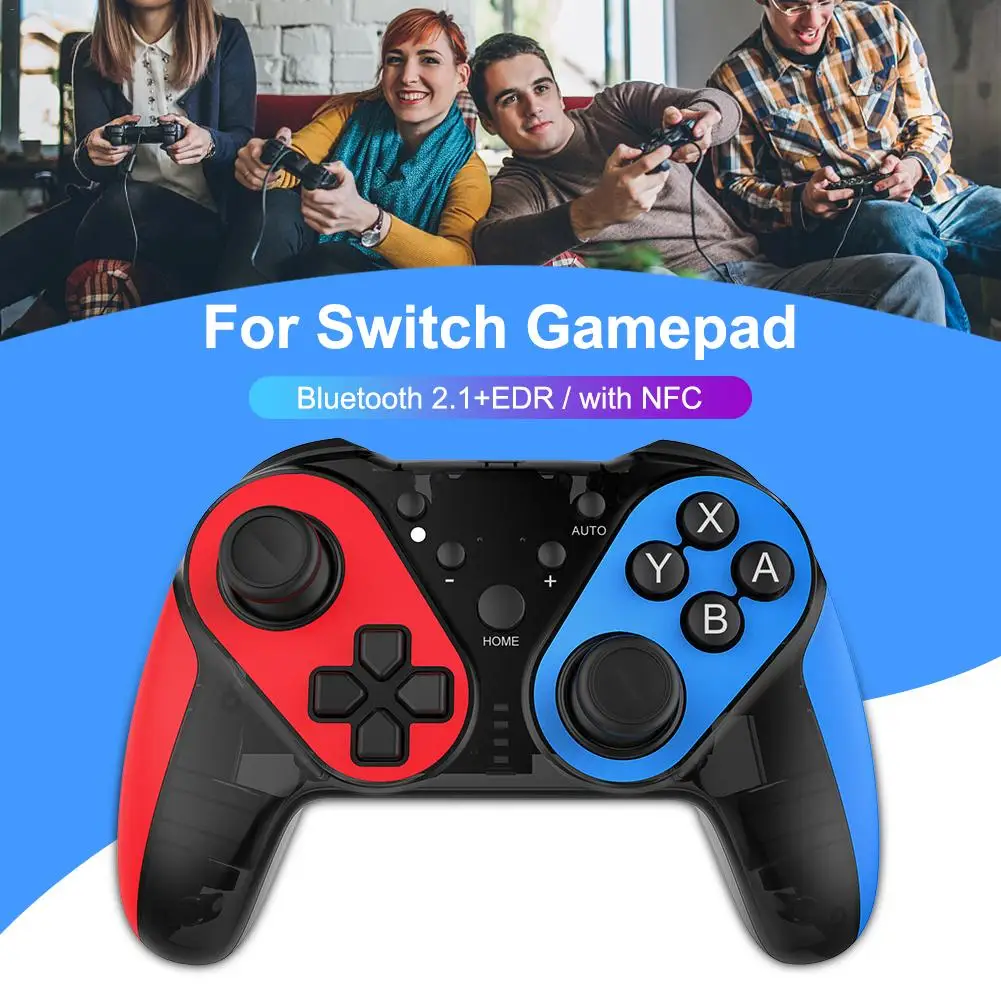 NFC Wireless Bluetooth Pro Gamepad Controller For Nintendo Switch Console For Switch Controller Accessories Joystick Game Gift
NFC Wireless Bluetooth Pro Gamepad Controller For Nintendo Switch Console For Switch Controller Accessories Joystick Game Gift