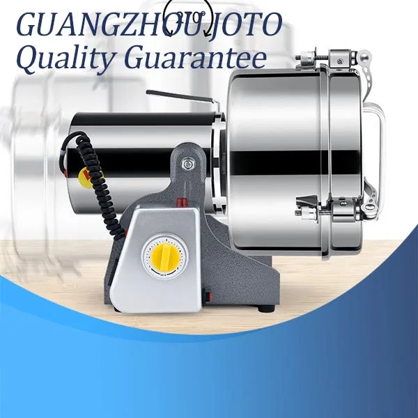 2500G Martensitic Stainless Steel Chinese Medicine Swing Grinder 220V/50HZ Home Use Food Mills 
2500G Martensitic Stainless Steel Chinese Medicine Swing Grinder 220V/50HZ Home Use Food Mills