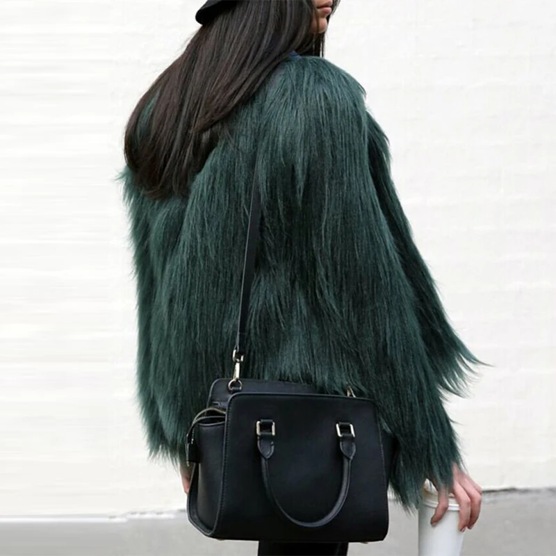 2018 Women Black Fluffy Faux Fur Coats Jackets White Fake Fur Coats Women Winter Warm Coat Female Outerwear PC111
2018 Women Black Fluffy Faux Fur Coats Jackets White Fake Fur Coats Women Winter Warm Coat Female Outerwear PC111