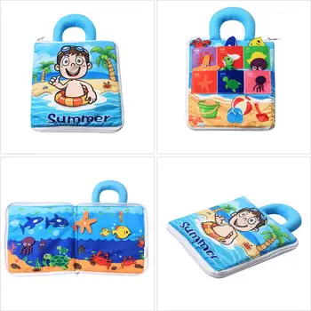 Baby Cloth Book Newborn Early Educational Toys Touch And Feel Activity For Children Infant Cognitive Book
Baby Cloth Book Newborn Early Educational Toys Touch And Feel Activity For Children Infant Cognitive Book