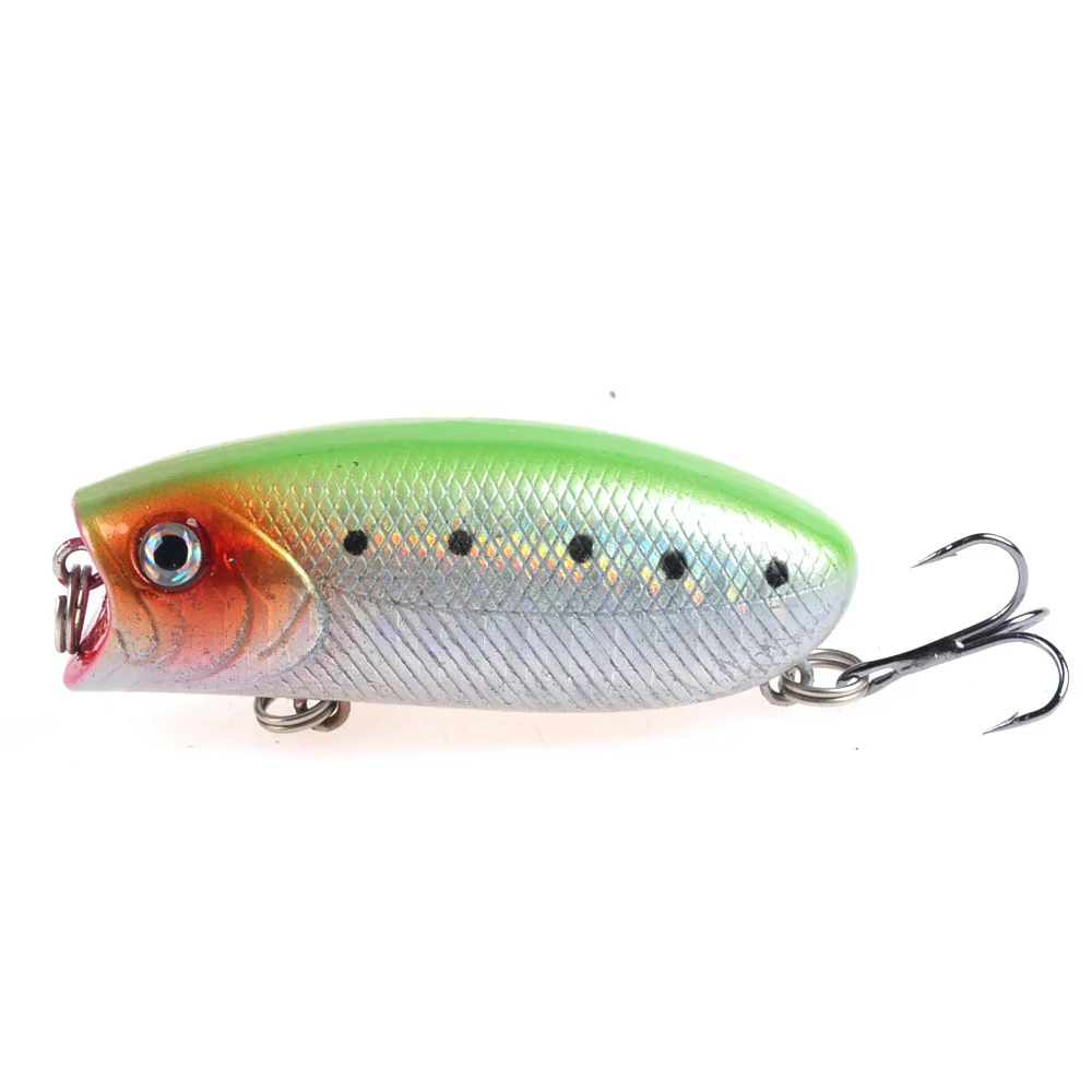 1 Pcs Fishing Bait Popper Lure Crankbait Freshwater Bass Fishing Tackle Wobblers 55mm 10.4g Isca Artificial Pesca
1 Pcs Fishing Bait Popper Lure Crankbait Freshwater Bass Fishing Tackle Wobblers 55mm 10.4g Isca Artificial Pesca