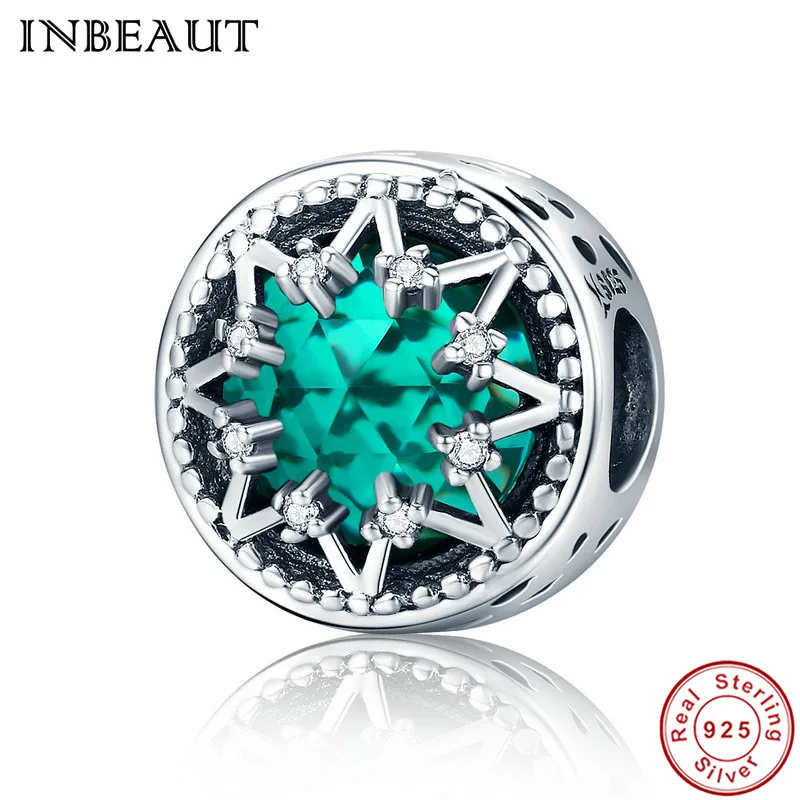 INBEAUT 100% Authentic 925 Sterling Silver White Zircon Magic Light Blue Glass Beads Charm fit Pandora Bracelet Jewelry Making
INBEAUT 100% Authentic 925 Sterling Silver White Zircon Magic Light Blue Glass Beads Charm fit Pandora Bracelet Jewelry Making