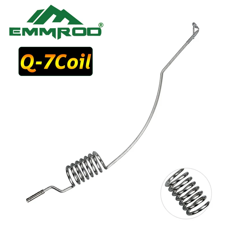 Emmrod Q-7 Coil Fishing Casting Rod End Only Stainless Ocean Boat Fishing Rod Great for Casting Fishing Bait Casting Rod
Emmrod Q-7 Coil Fishing Casting Rod End Only Stainless Ocean Boat Fishing Rod Great for Casting Fishing Bait Casting Rod