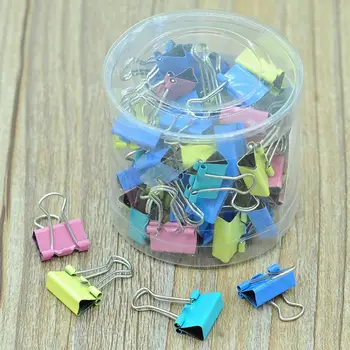 60PCS/lot 15mm Colorful Metal Binder Clips Paper Clip Office Stationery Binding Supplies r20
60PCS/lot 15mm Colorful Metal Binder Clips Paper Clip Office Stationery Binding Supplies r20