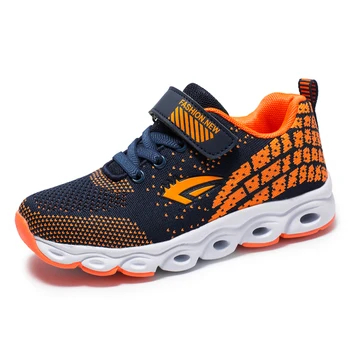 2019 New Style Contrast Color Design Kids Sneakers Boys Running Shoes Children's Outdoor Sport Shoes Flyknit Trainers Breathable
2019 New Style Contrast Color Design Kids Sneakers Boys Running Shoes Children's Outdoor Sport Shoes Flyknit Trainers Breathable
