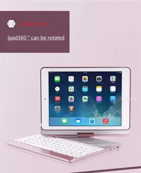 For iPad 2017 Air1 Air 2 Apple Tablet Stands and Bluetooth Keyboard Pro 9.7-Inch Tablet Common 7-Color Light 360 Rotation
For iPad 2017 Air1 Air 2 Apple Tablet Stands and Bluetooth Keyboard Pro 9.7-Inch Tablet Common 7-Color Light 360 Rotation
