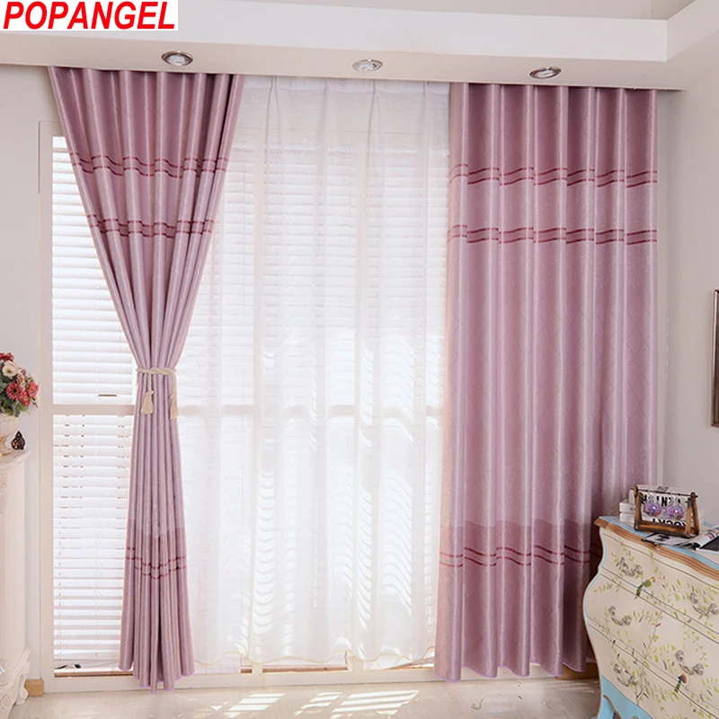 Popangel High Quality Thickening 3D Embossing Environmental Blackout Living Room Window Curtains Kitchen Door Drapes Customized
Popangel High Quality Thickening 3D Embossing Environmental Blackout Living Room Window Curtains Kitchen Door Drapes Customized