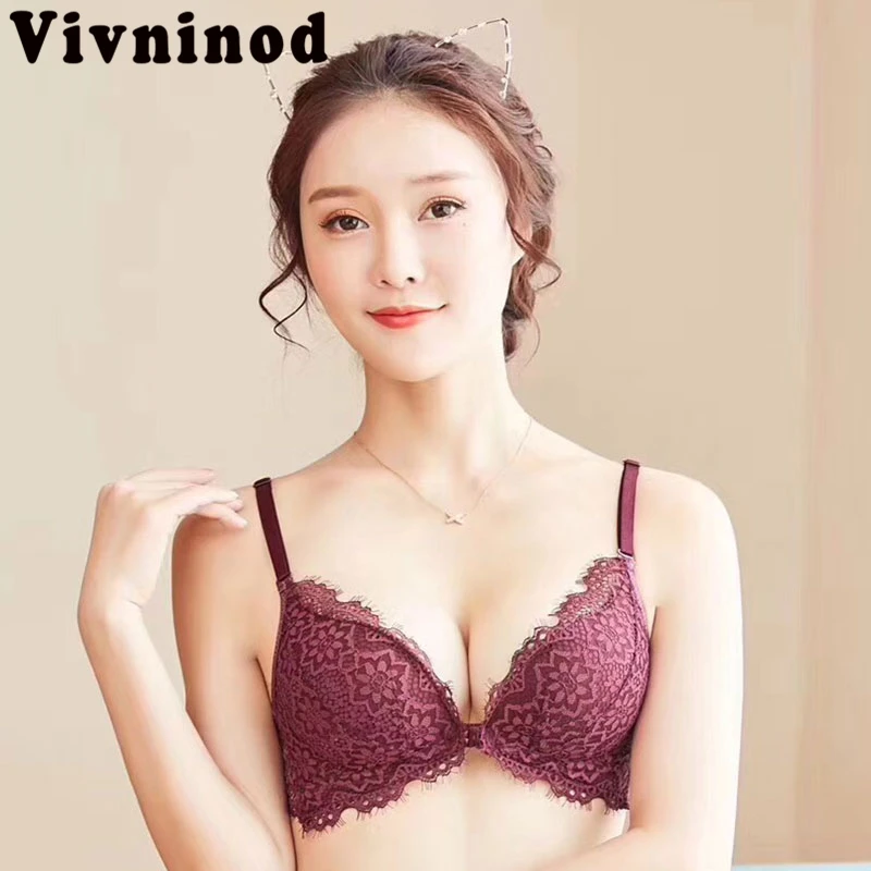 Thin Cup Lace Sexy Bras Thin Push Up Small Cup Women's Bra Push Up Wire Free Brassiere French Triangle Cup Small Chest Underwear
Thin Cup Lace Sexy Bras Thin Push Up Small Cup Women's Bra Push Up Wire Free Brassiere French Triangle Cup Small Chest Underwear