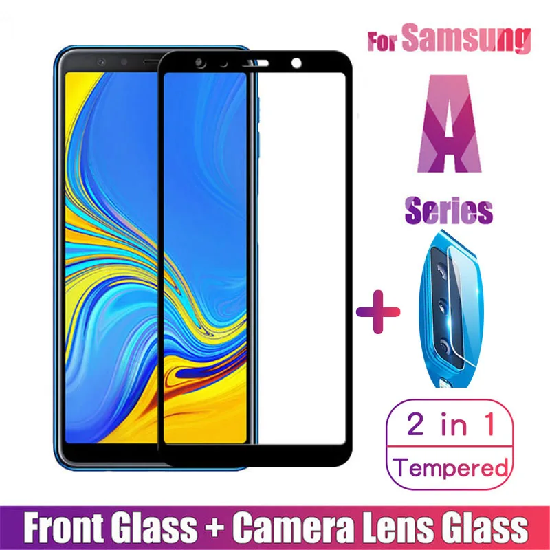 2 in 1 Camera Tempered Glass For Samsung Galaxy A50 A70 A40 A30 A20 M30 Screen Protector Lens For Samsung A7 A9 J4 J6 J8 2018
2 in 1 Camera Tempered Glass For Samsung Galaxy A50 A70 A40 A30 A20 M30 Screen Protector Lens For Samsung A7 A9 J4 J6 J8 2018