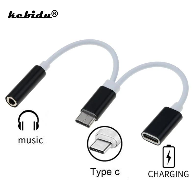 kebidu Mini USB Type-C Audio Charging Adapter 3.5mm Headphone Jack Type C with Charging Converter Male to Female For Xiaomi
kebidu Mini USB Type-C Audio Charging Adapter 3.5mm Headphone Jack Type C with Charging Converter Male to Female For Xiaomi